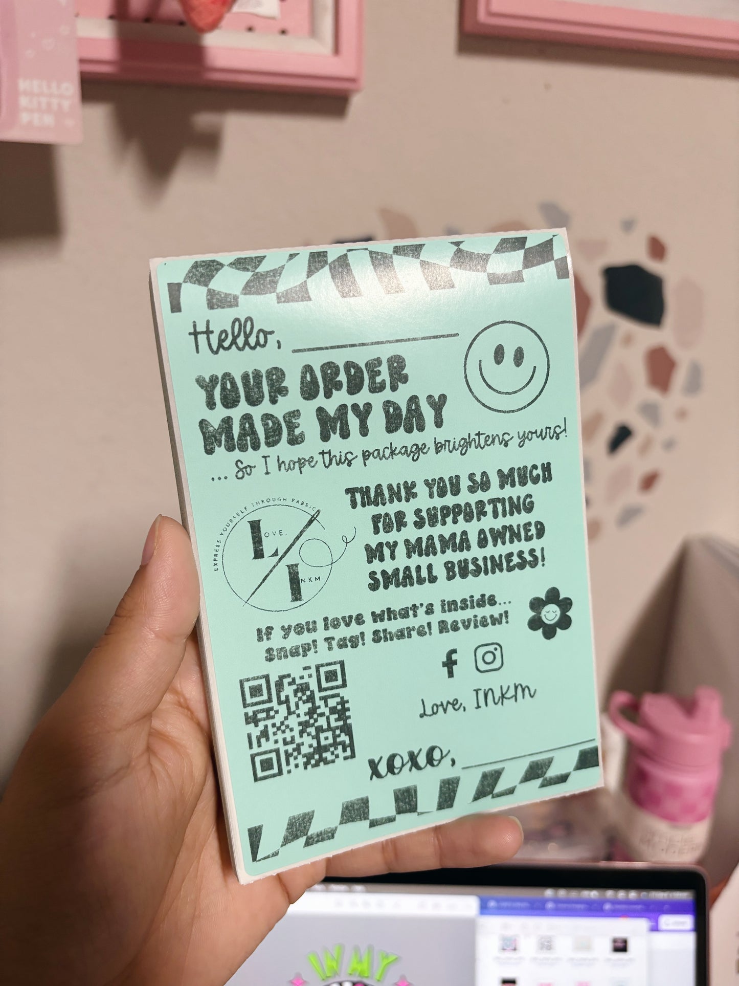 Custom Thank You Labels