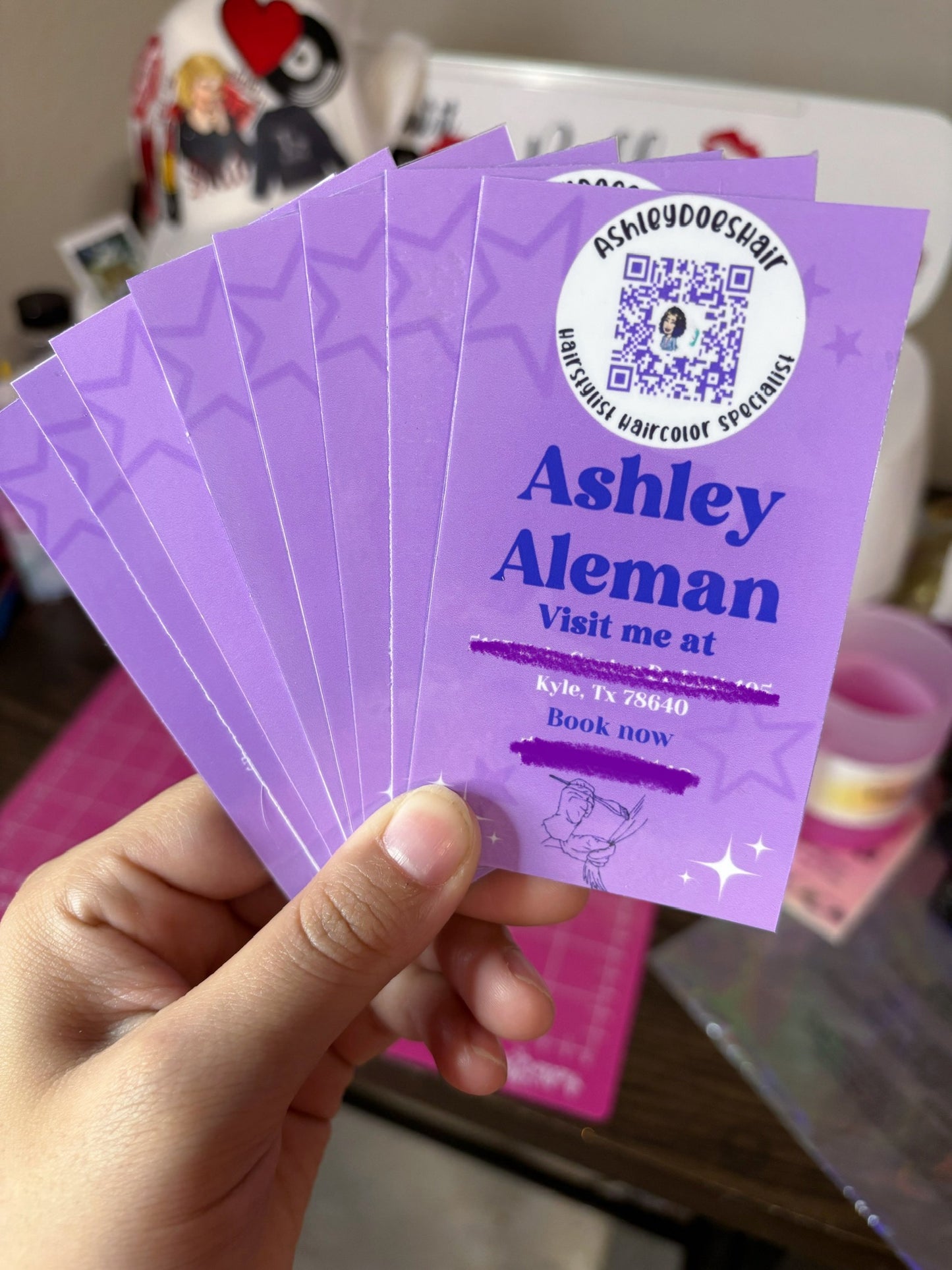 Hairstylist Business Cards