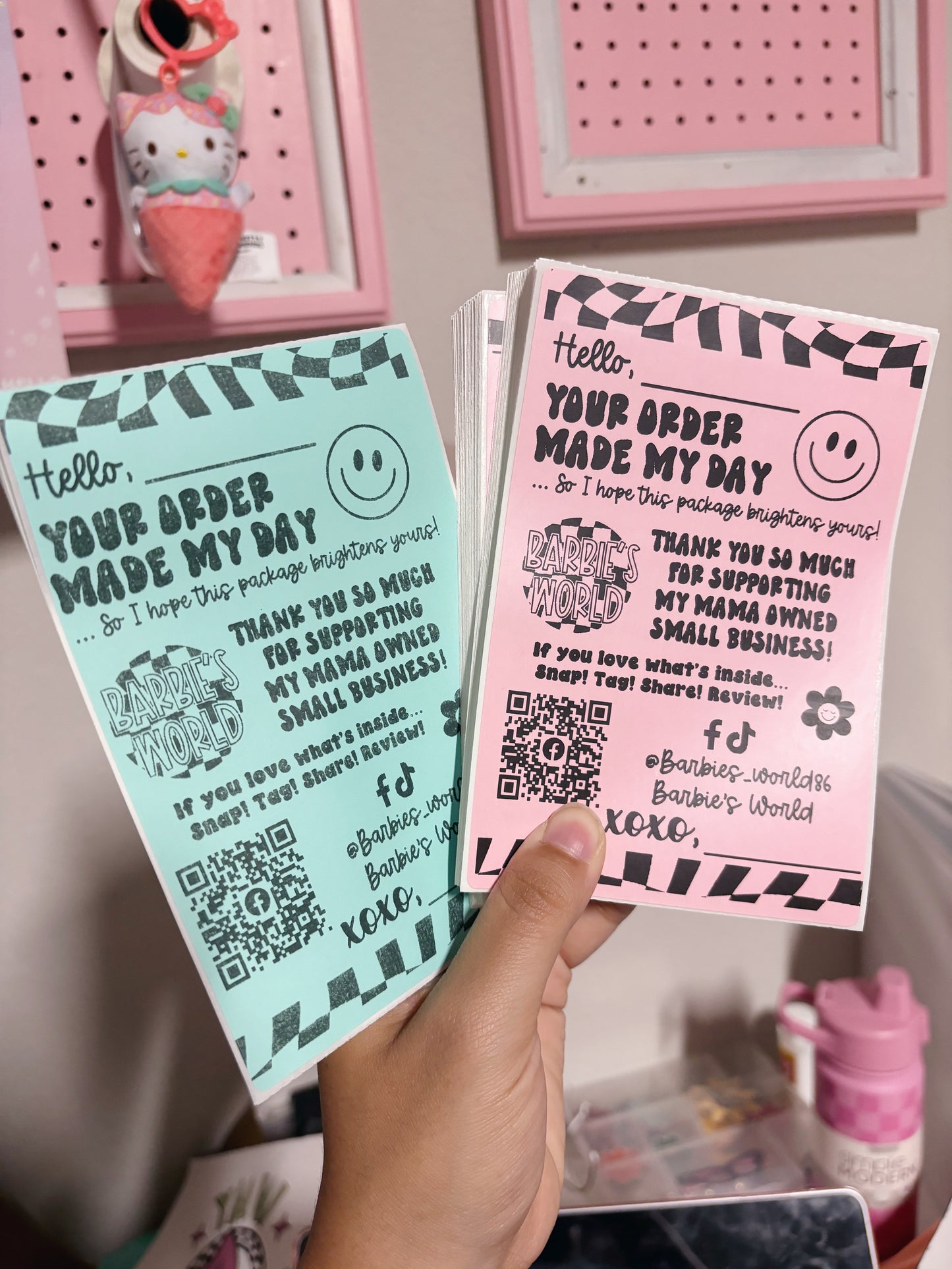 Custom Thank You Labels