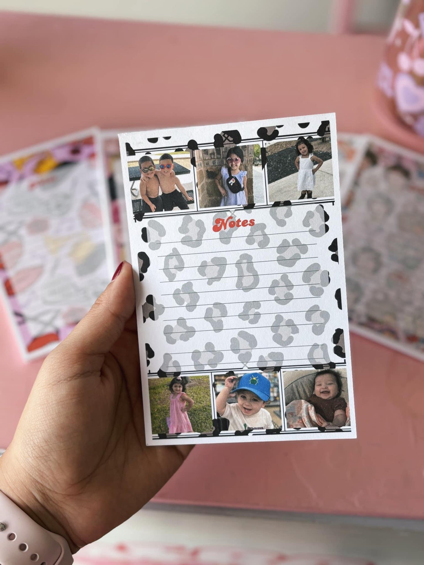 Custom Photo Notepad