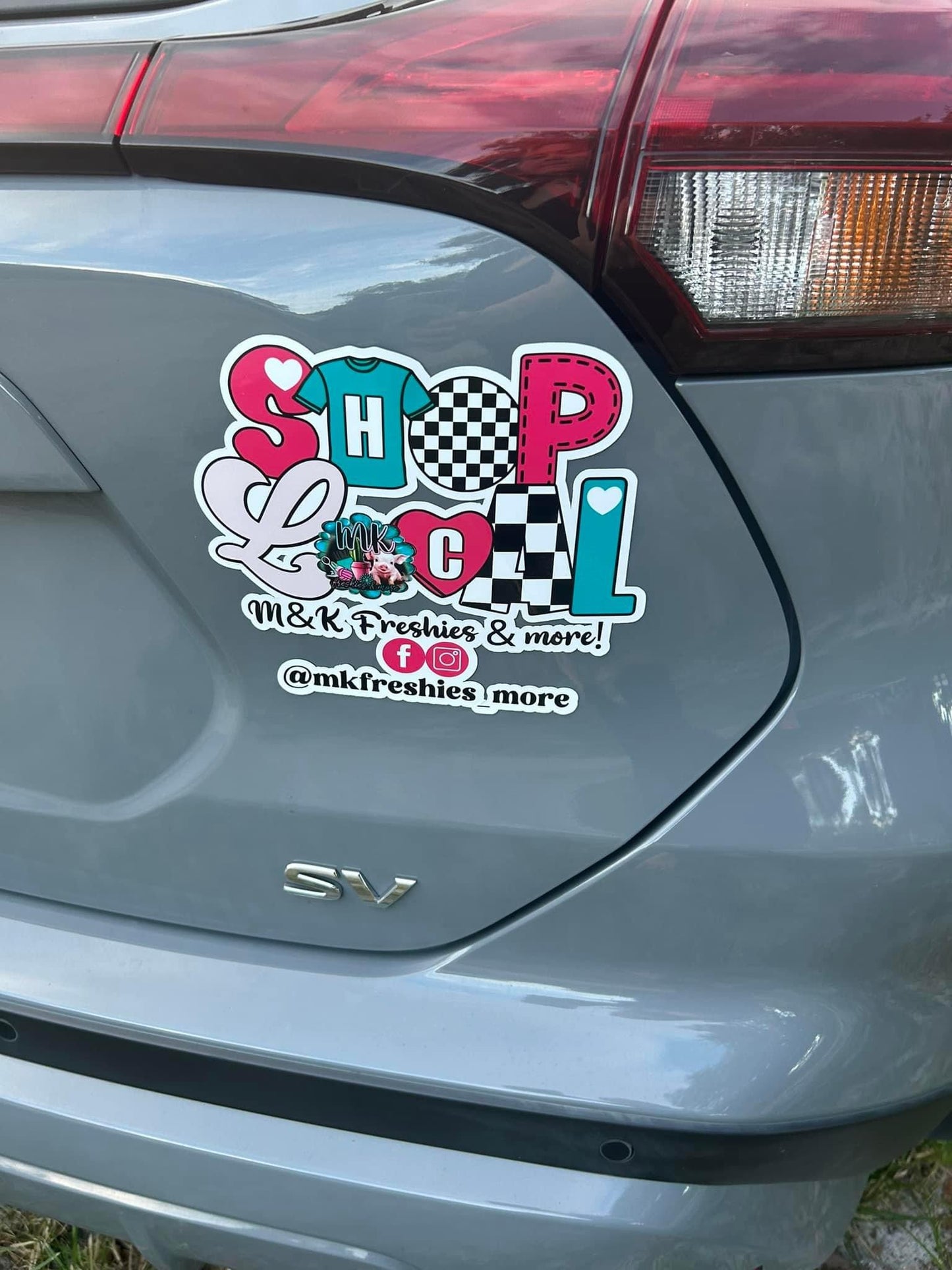 Custom Shop Local Car DECAL