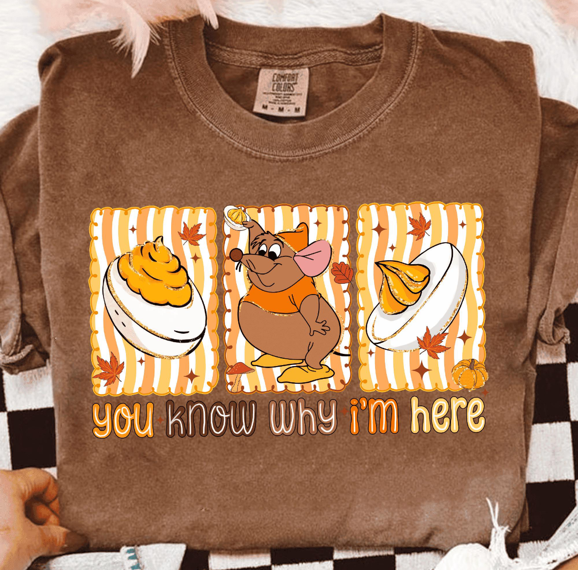 Thanksgiving Mouse Shirt.